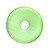 40mm Donut - Cat's Eye - Light Green