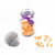 4mm Thunderpolish Crystal BiCone in Bottle - 144 Pieces - Magic Orange