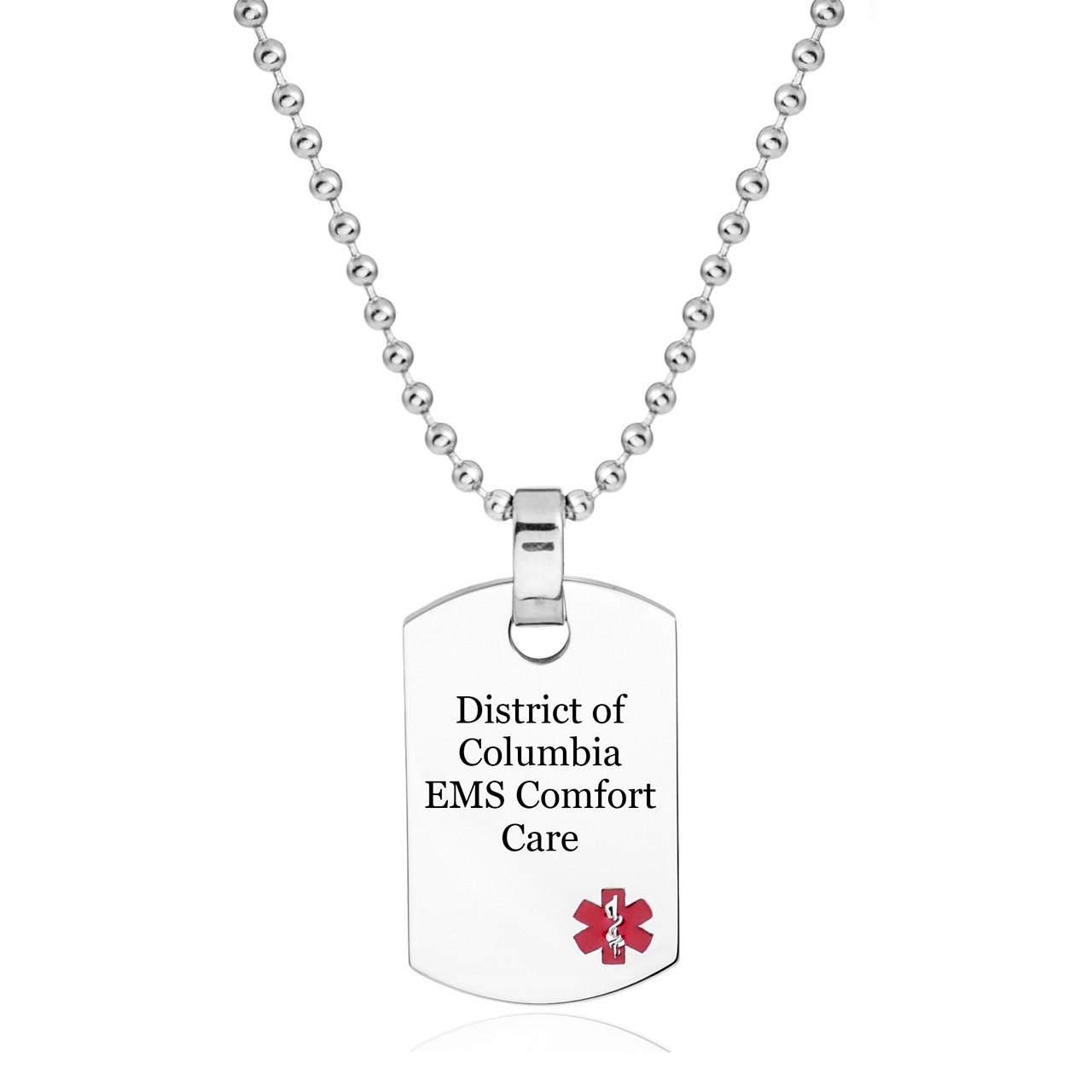 DC Comfort Care Necklace | Do Not Resuscitate