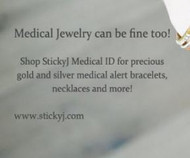 Medical ID Bracelets Are Fine Jewelry Too