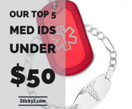 Our Top Five Medical IDs Under $50!