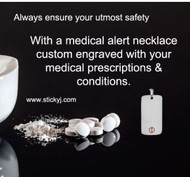 Top 7 Best Selling Medical Alert Necklaces