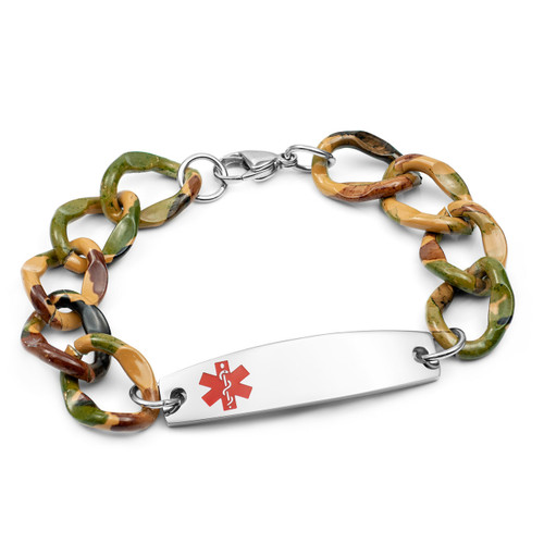 Camo Medical ID Bracelet