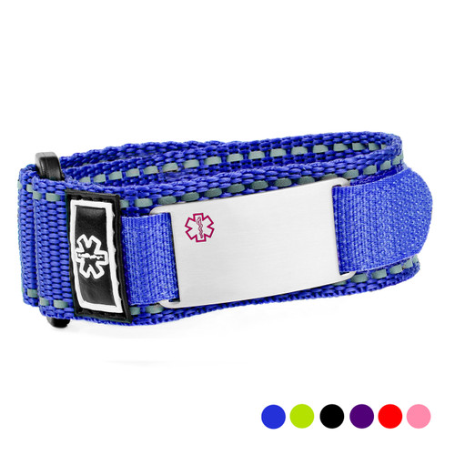 Sport Strap Medical Alert Bracelets for Kids & Adults