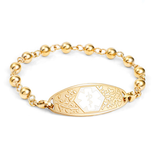 Gabriella Gold ID Bracelet