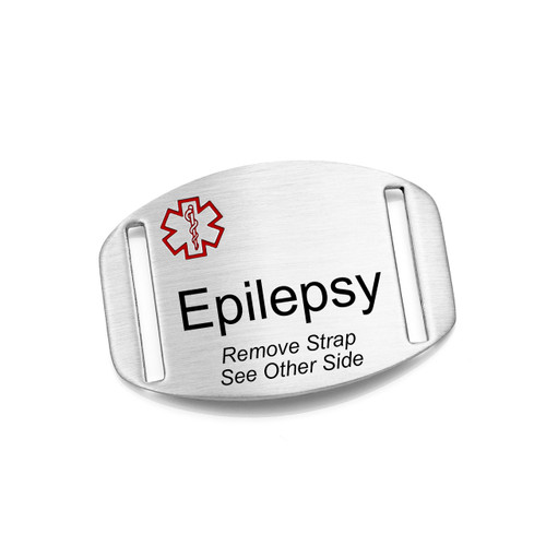 Epilepsy Medical Tag for Bracelets