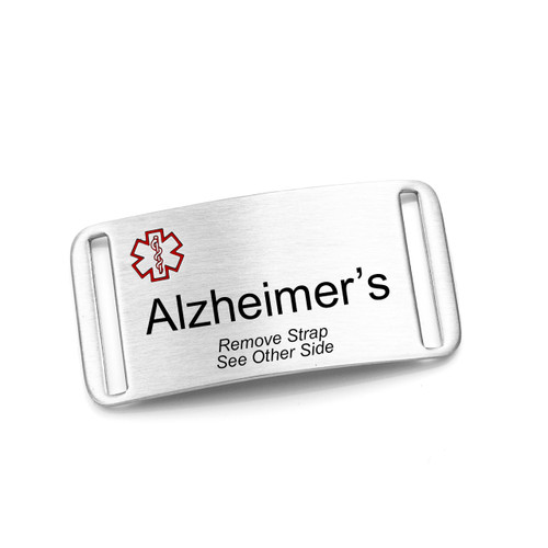 AlzheimersTag for Sport Band Bracelets