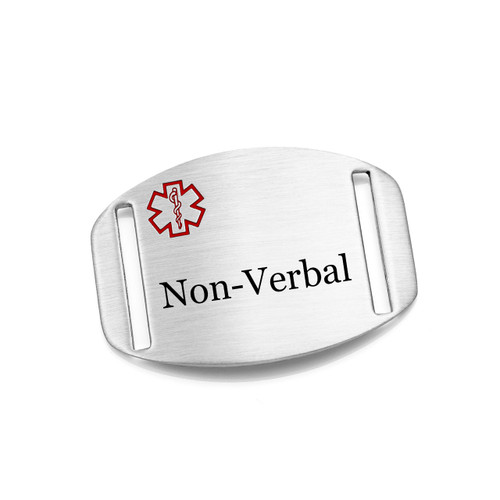 Non-Verbal Medical Tag for Bracelets