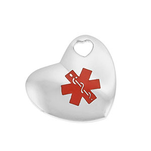 Puff Heart Charm