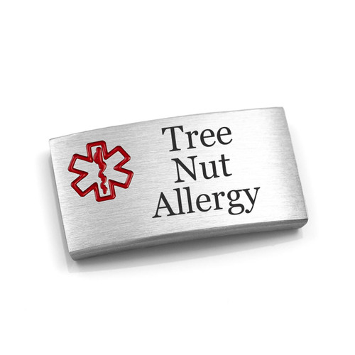 Tree Nut Allergy Tag for Minecraft Medical Bracelets