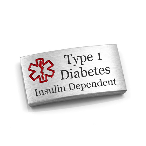 Diabetes Insulin Dependent Tag for Minecraft Medical Bracelets