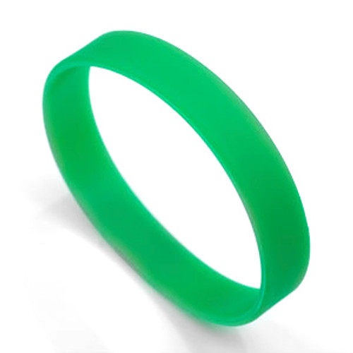 Small Green Silicone Bracelet