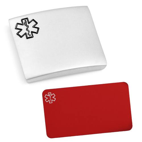 Apple Watch Medical Tag Small plus Engraved Wallet Card