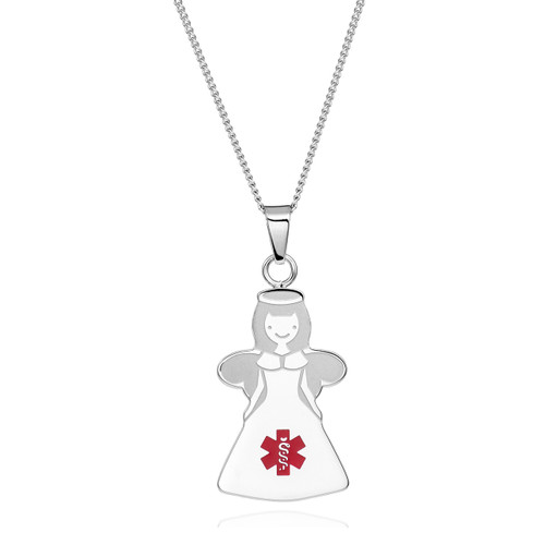 Angel Kids Medical ID Necklace