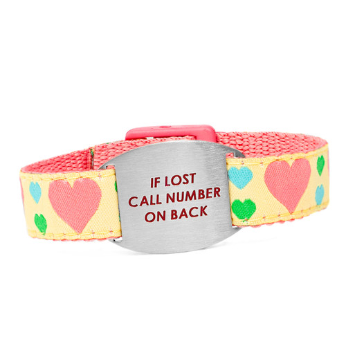 Lotta Heart Safety ID Bracelet