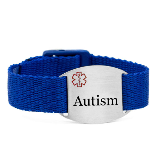 Adjustable Blue Autism Bracelet