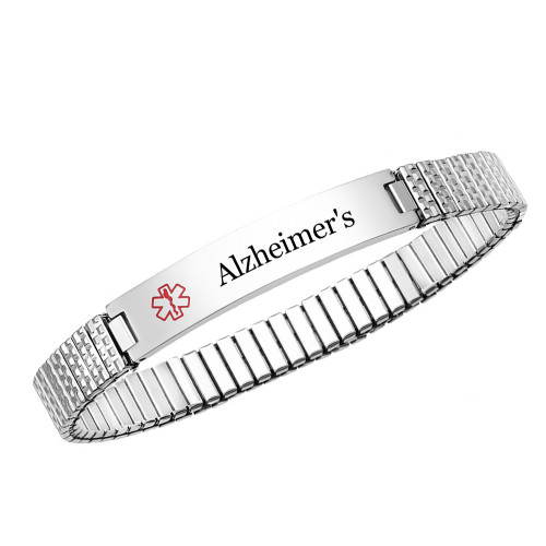 Alzheimer's Medical Stretch Bracelet for Women