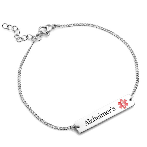 Adjustable Alzheimer's Bracelet form Women