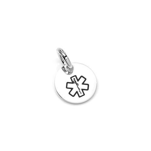 SM Stainless Medical Alert ID Tag for Pets, Bags and More