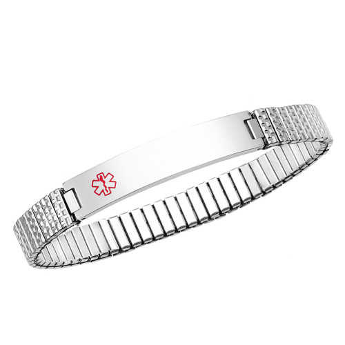 Stainless Steel Stretchy Medical Alert Bracelets