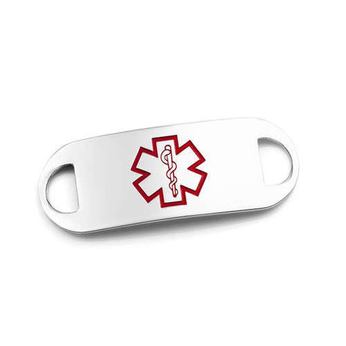 Stainless Steel Large Symbol Medical ID Tag