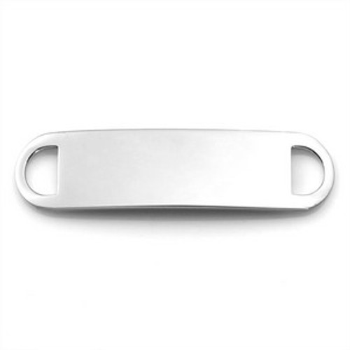 Surgical Steel ID Tag for Custom Bracelets Surgical Steel ID Tag for Custom Bracelets