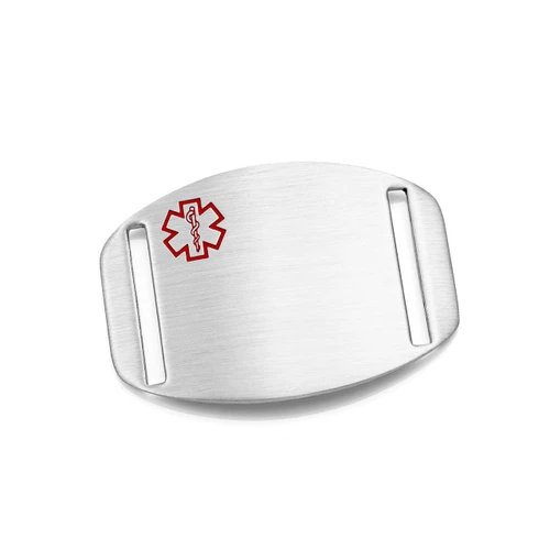 Engravable Medical Tag for Strap Bracelets
