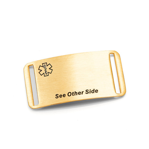 See Other Side Gold Tag for Sportstrap Bracelets