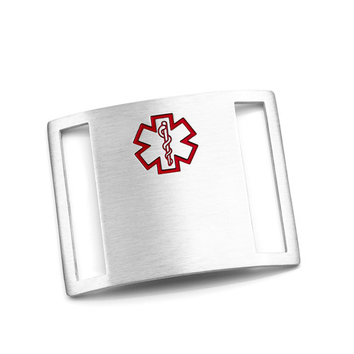 Stainless Steel Medical ID Shoe Tag