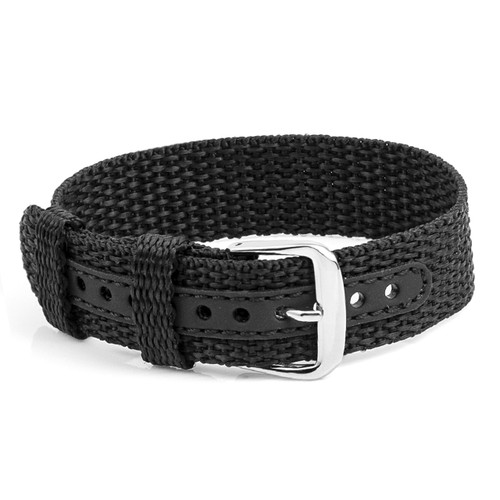 Adjustable Black Buckle Strap for Medical ID Tag