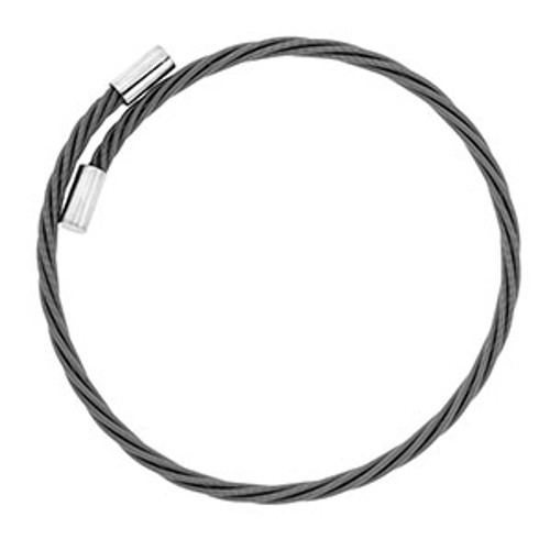 Backstage Gunmetal Guitar String Bracelet