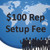 One Hundred Dollar Set up Fee for Sticky Jewelry Reps
