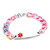 Pink Aluminum Medical Bracelet