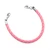 Pink Leather Bracelet for Medical Tag
