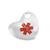 Puff Heart Charm