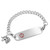 Silver Unicorn Charm Medical Bracelets for Kids