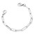 Paper Clip Chain and Heart Tag Medical Bracelets for Women
