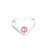 Paper Clip Chain and Heart Tag Medical Bracelets for Women