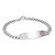 Medical Bracelet (Optional Safety Clasp) plus Engraved Wallet Card