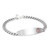 Medical Bracelet (Optional Safety Clasp) plus Engraved Wallet Card