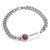 Women's Alzheimer's Bracelet 7 In with Safety Clasp