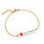 Type 1 Diabetes Gold Bar Bracelet