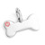 Small Medical Polished Stainless Bone Pet ID Collar Tag