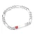 Tanner Sterling Link Medical ID Bracelet 8 1/2 Inch