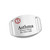 Asthma Alert Tag for Strap Bracelets