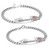 Wide Style Alzheimers Bracelet With Optional Safety Clasp