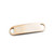 Rose Gold ID Tag for Medical Bracelets
