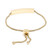 Gold Bolo Medical Alert Bracelet for Women