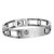 Titanium Mens Medical Bracelet 9 inch