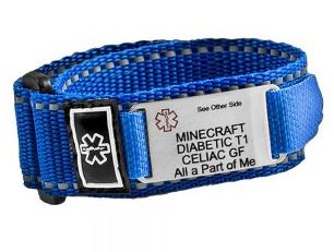 Sports-Friendly Medical Alert Bracelets for Children - StickyJ Medical ID